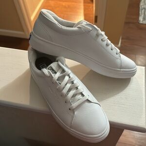 Keds Womens Alley White Fashion Sneaker Size 7.5 Medium (B, M)